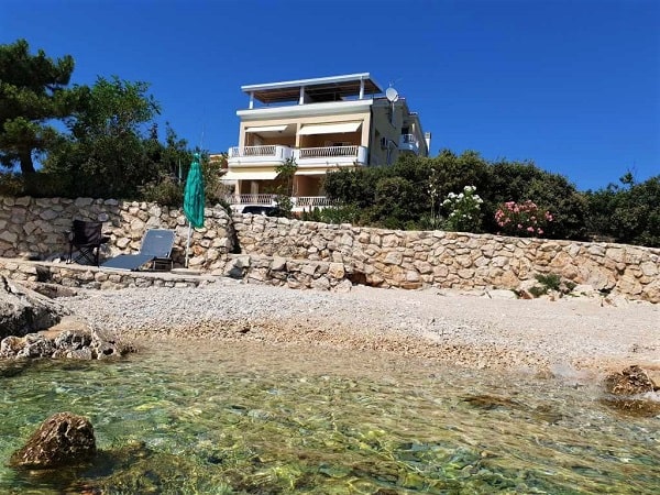 Unterkunft am Meer (erste Reihe zum Meer)