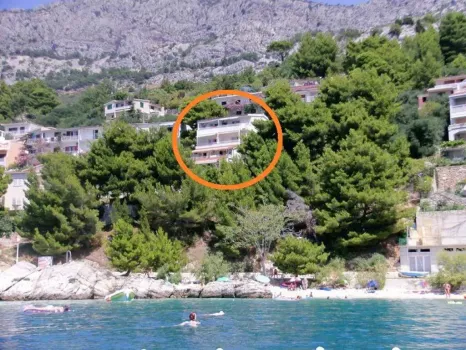 Apartmány Maček Brela, Chorvatsko