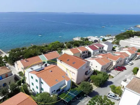 Apartmanok Anita Punta Skala Petrčane Petrčane, Horvátország