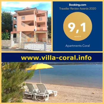 Appartementen Villa Coral Krk - Krk, Kroatie