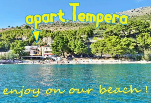 Apartmány Tempera by the beach Jesenice, Chorvatsko