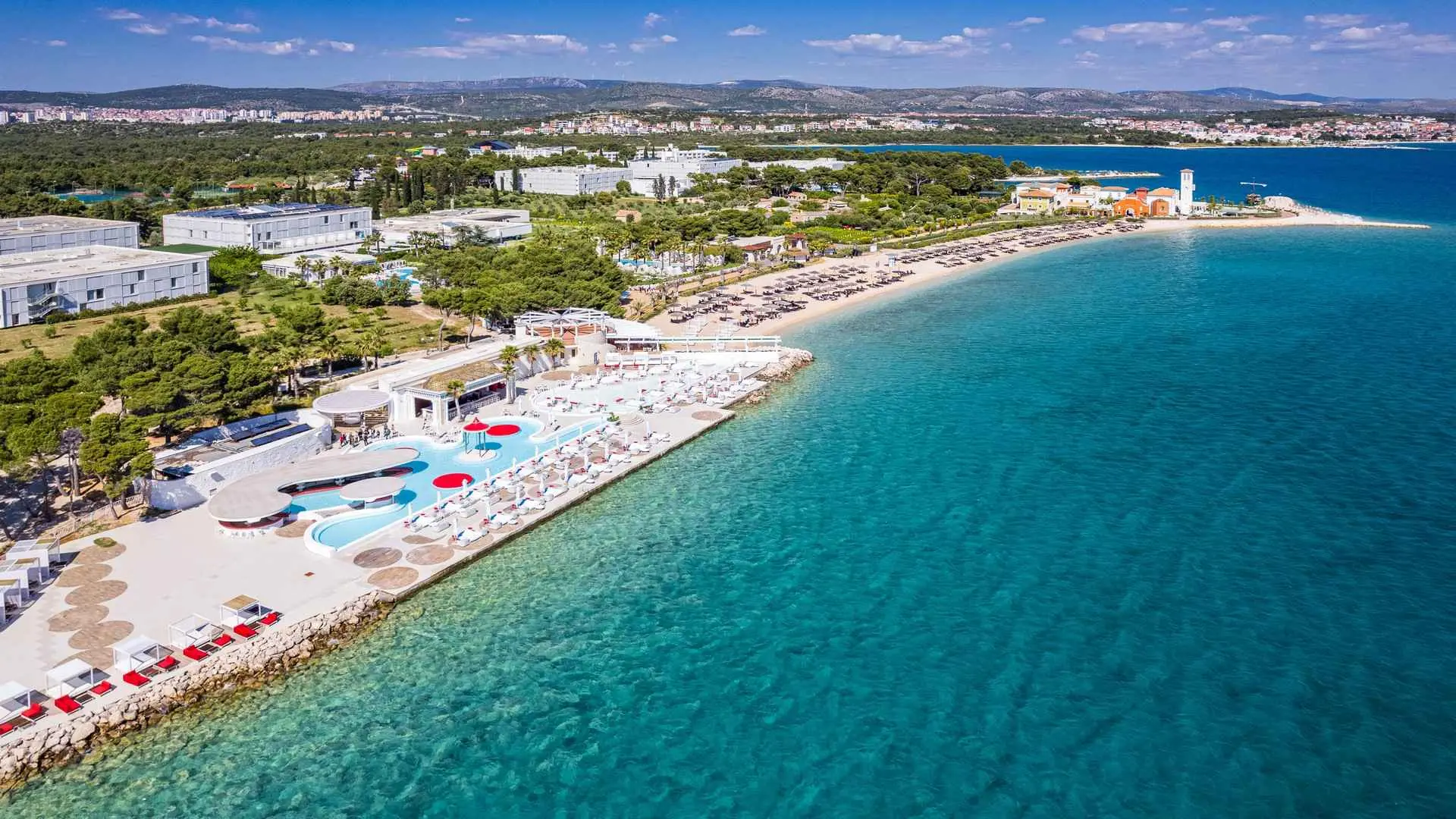 Mobilní domy Solaris Resort Šibenik, Chorvatsko