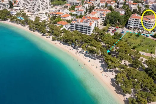Ferienwohnungen Sunny Central Makarska, Kroatien