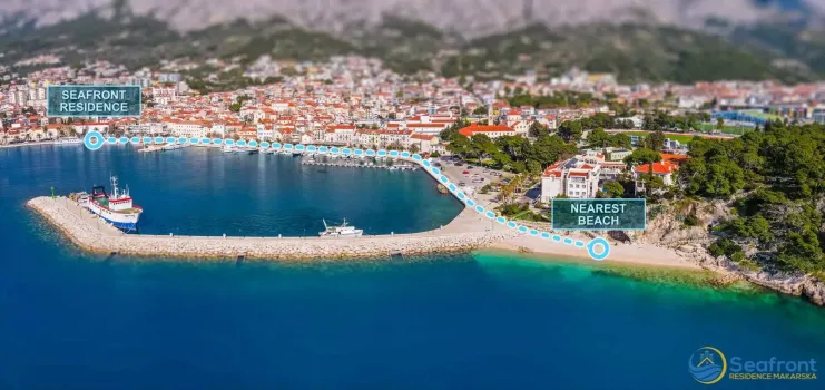 Appartements Seafront Residence Makarska, Croatie
