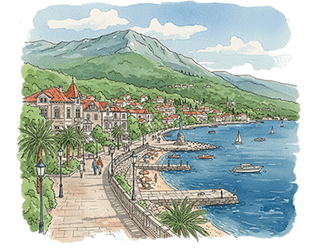 Rivieras in Croatia - Opatija riviera